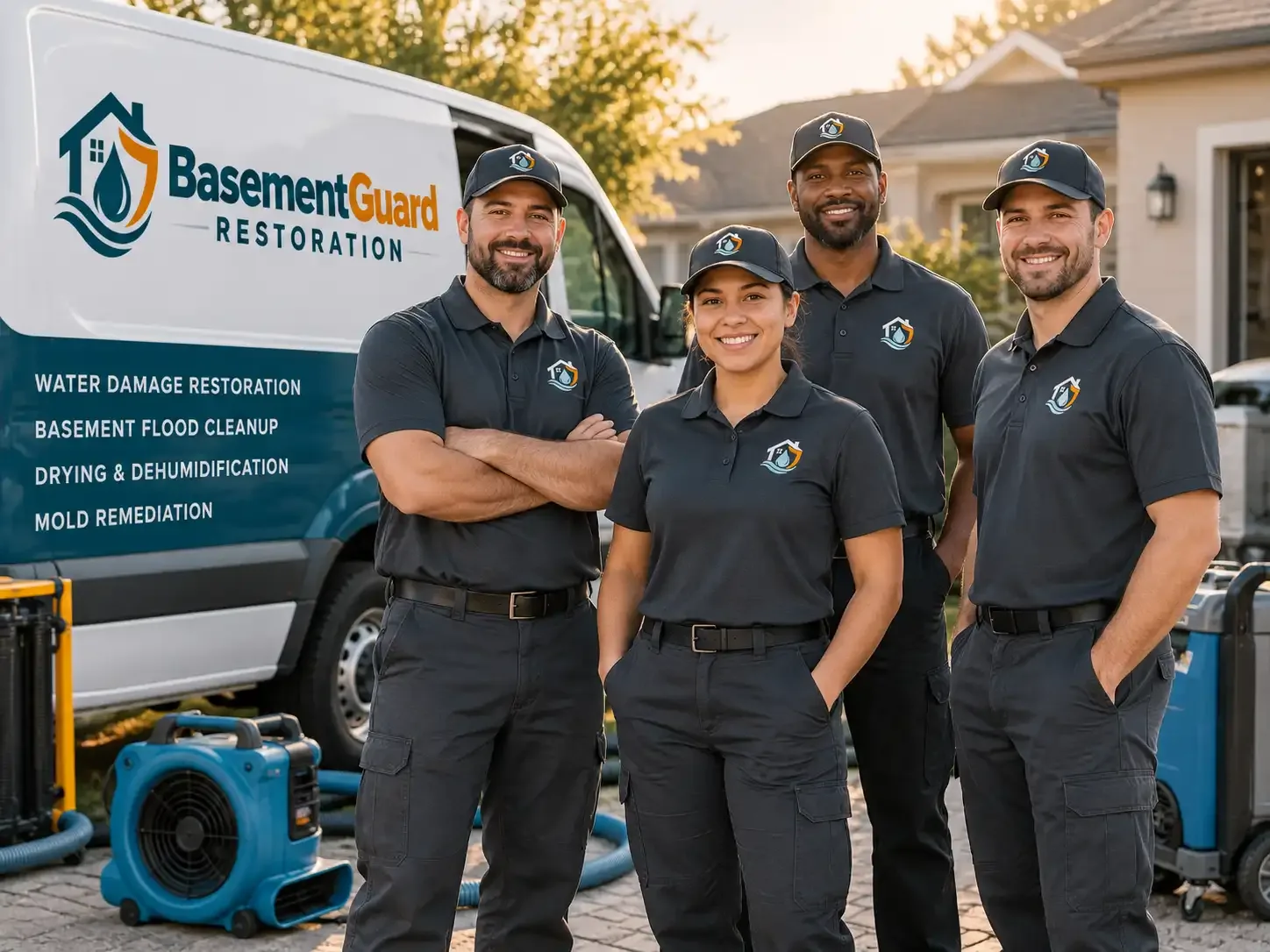 Basement Water Damage Restoration company in Roslyn, SD
